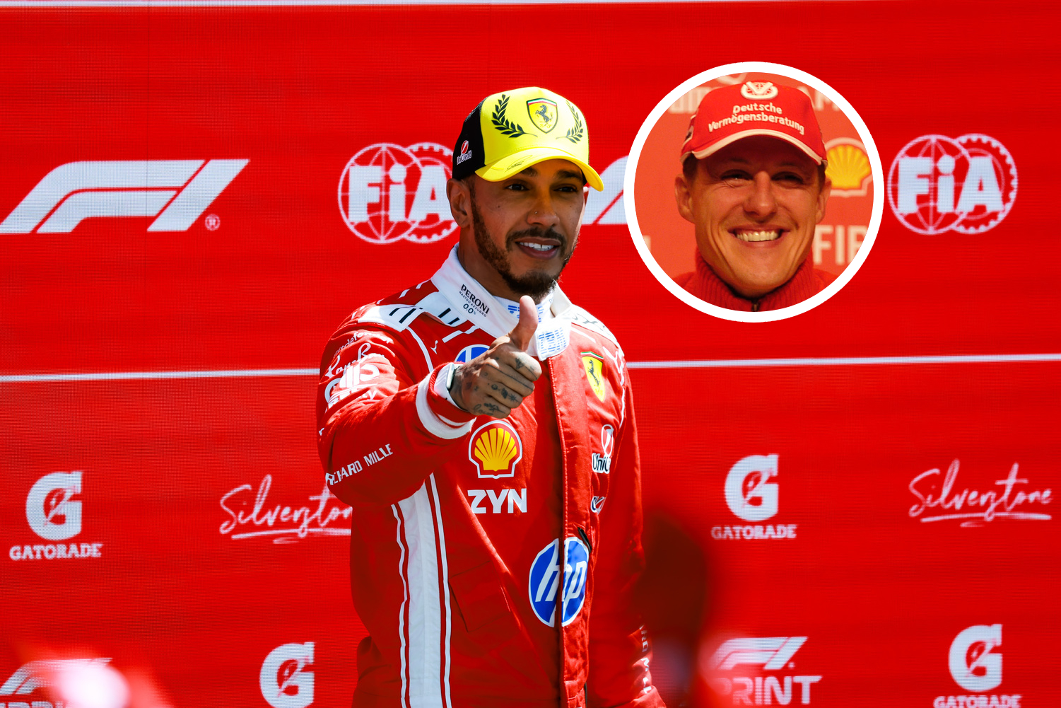 Hamilton dla Ferrari niczym Schumacher. "Pracownicy widzą podobieństwa"