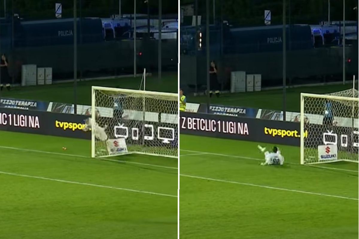Wpadka w polskiej lidze. Zobacz, co zrobił bramkarz