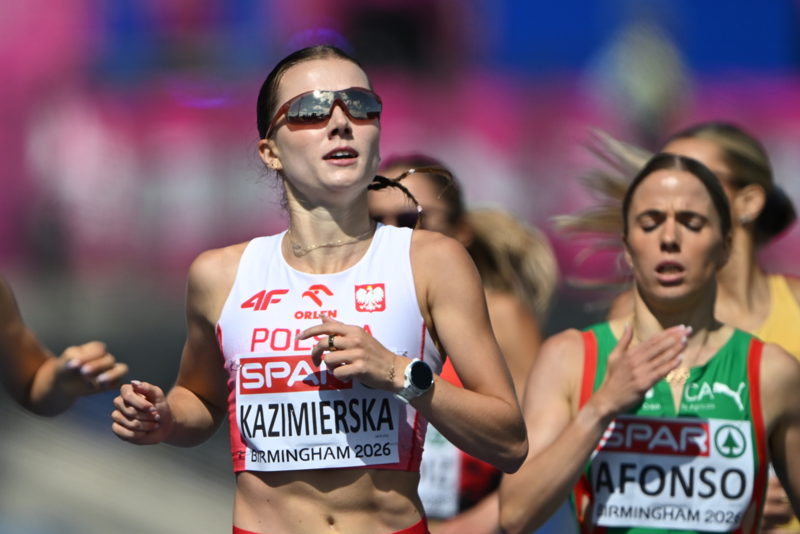 Kazimierska ze srebrnym medalem ME w biegu na 1500 m w Birmingham