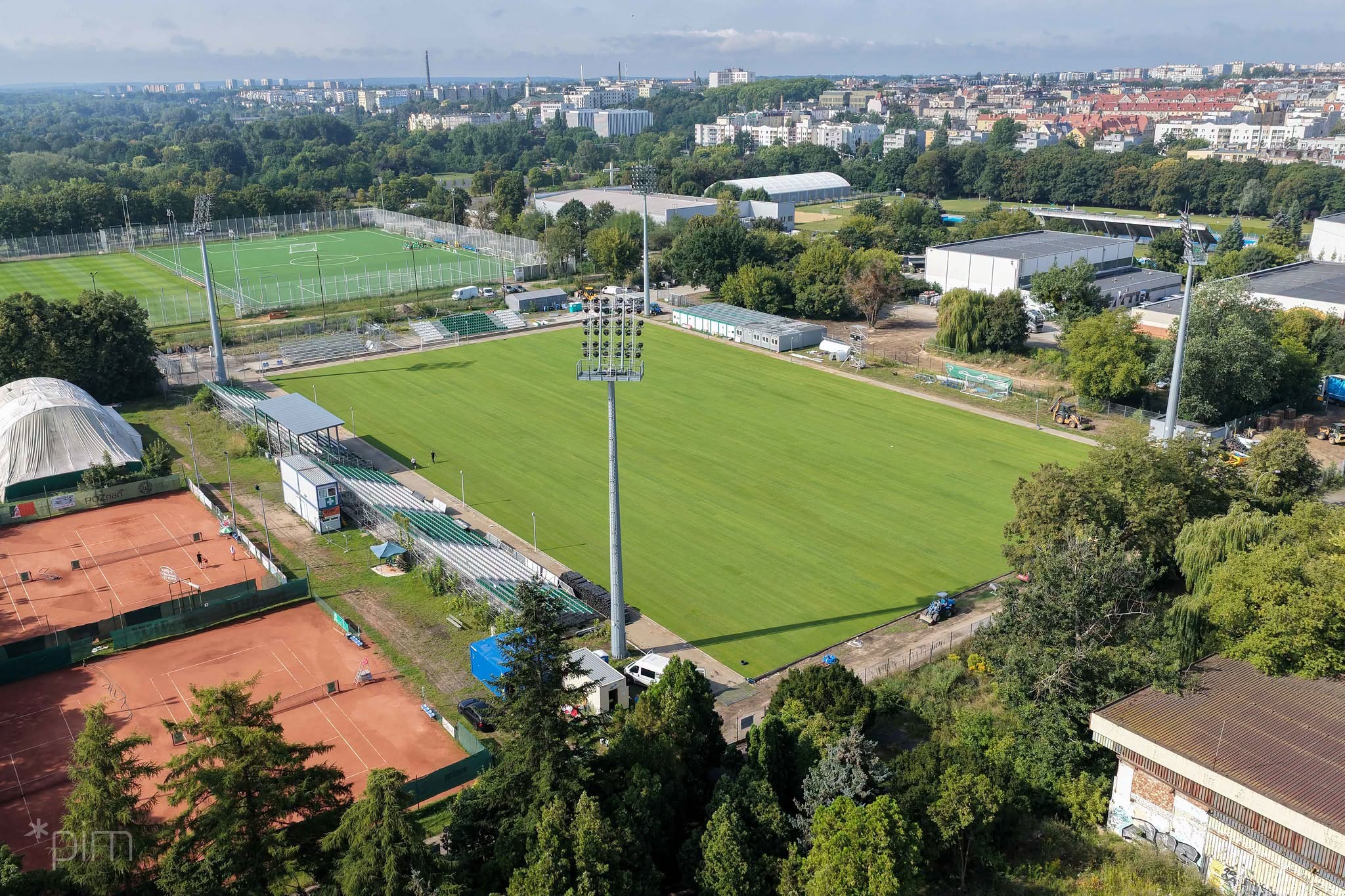 Remont na stadionie Warty Poznań dobiega końca (foto)