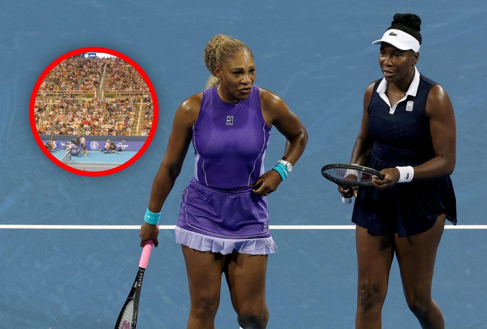 Szaleństwo. Tylu kibiców przyszło na mecz sióstr Williams