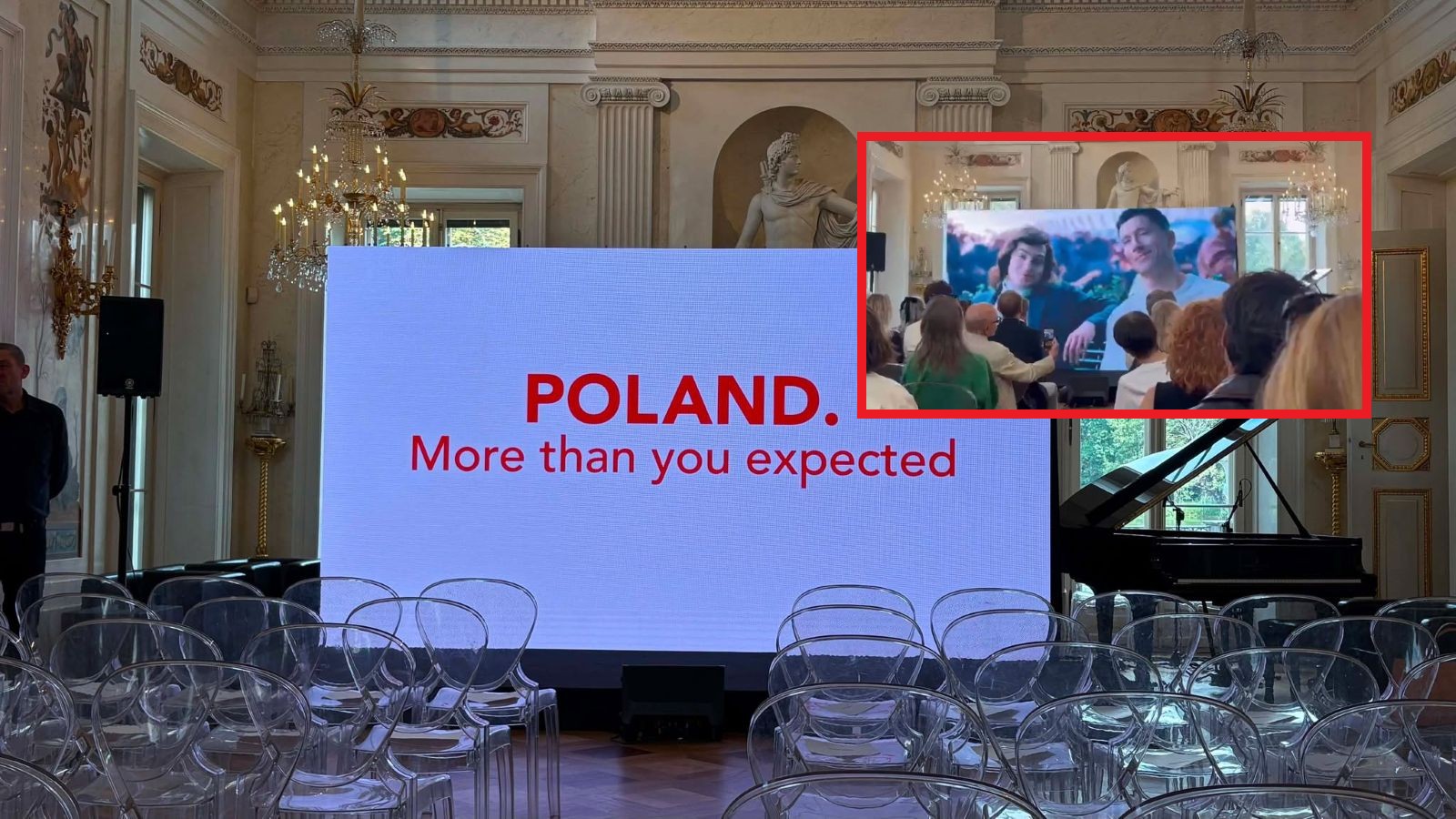 Lewandowski będzie sławić Polskę. Pokazano efektowny spot