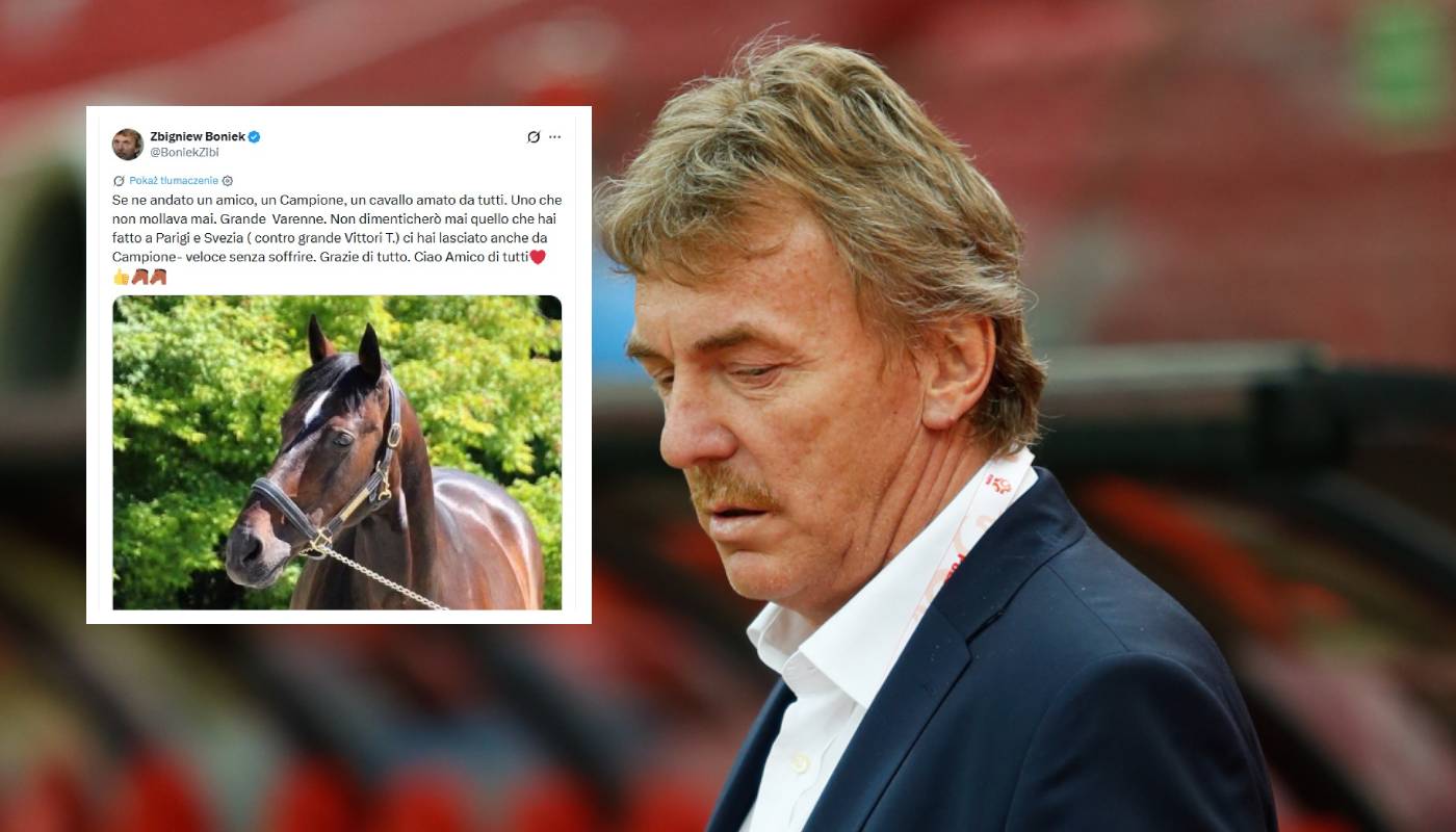 "Odszedł przyjaciel". Zbigniew Boniek przekazał smutną wiadomość