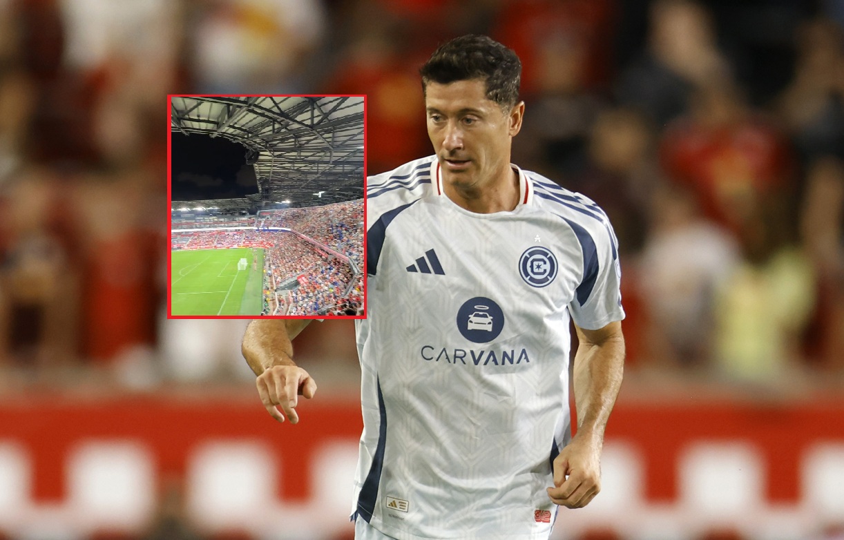 Lewandowski musiał to słyszeć. Krzyczał cały stadion