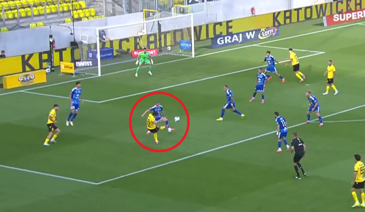 Lepiej się nie dało. Cudowny gol w Katowicach