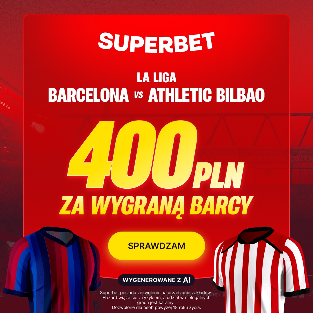 Bukmacher oszlałał. Kurs 200.00 na zwycięstwo Barcelony