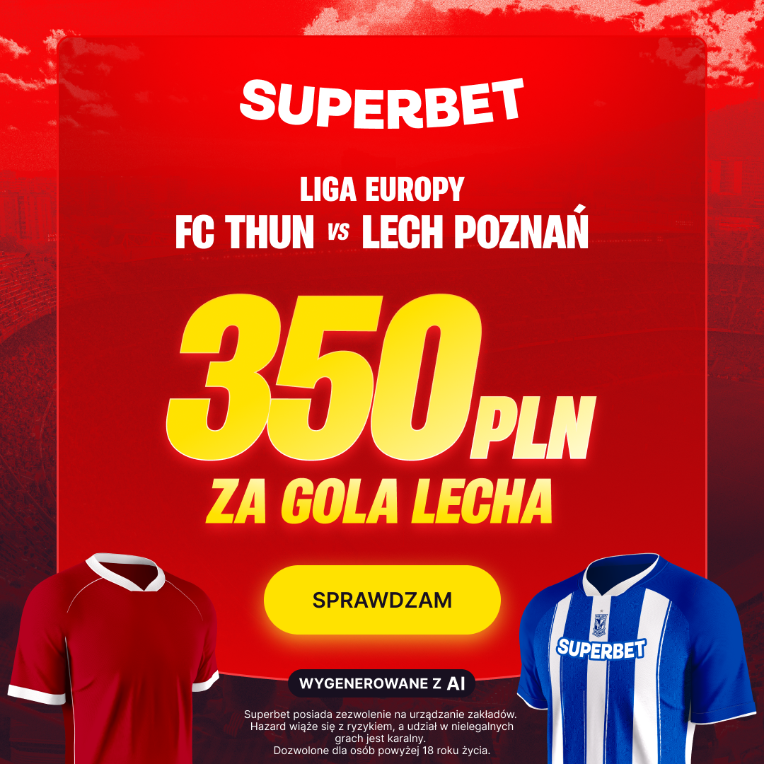 Szalona oferta. Kurs 175.00 na gola Lecha z Thun