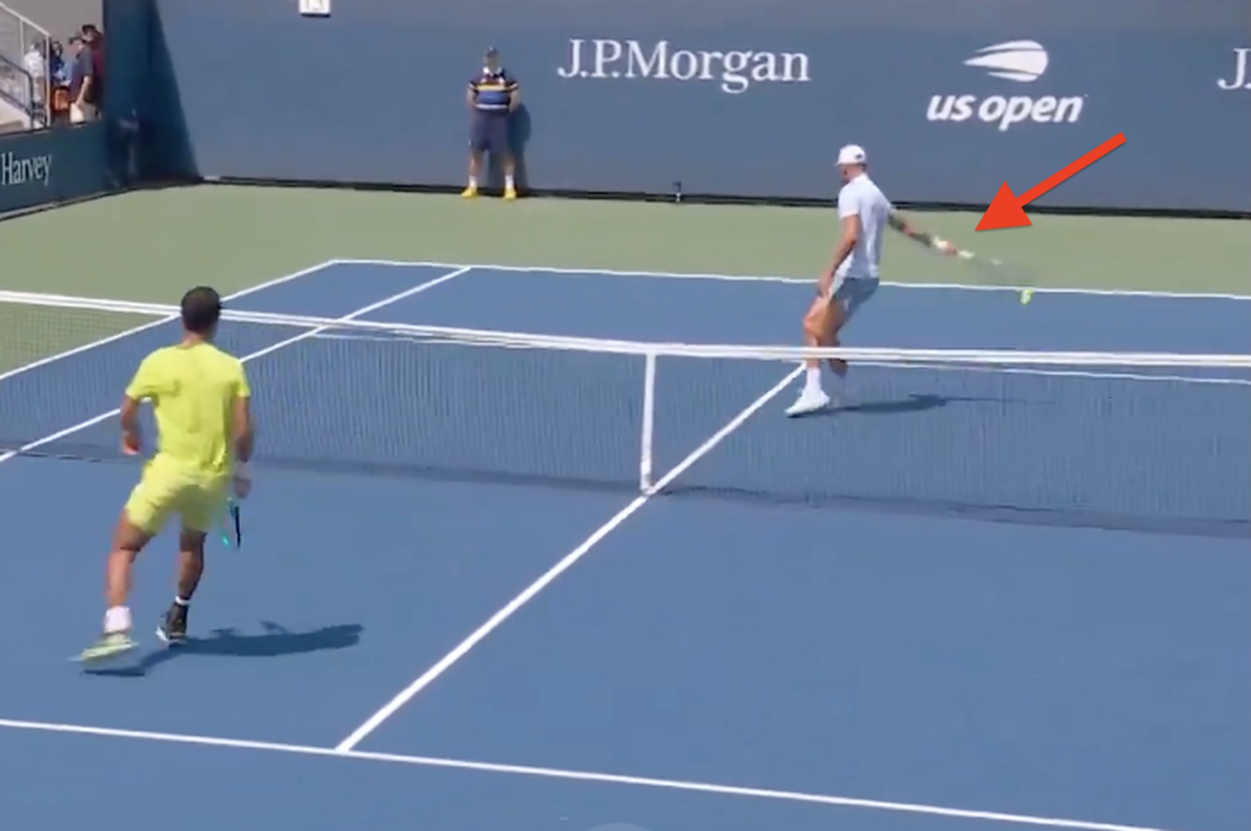 Co on zrobił?! Szalone zagranie w kwalifikacjach US Open [WIDEO]