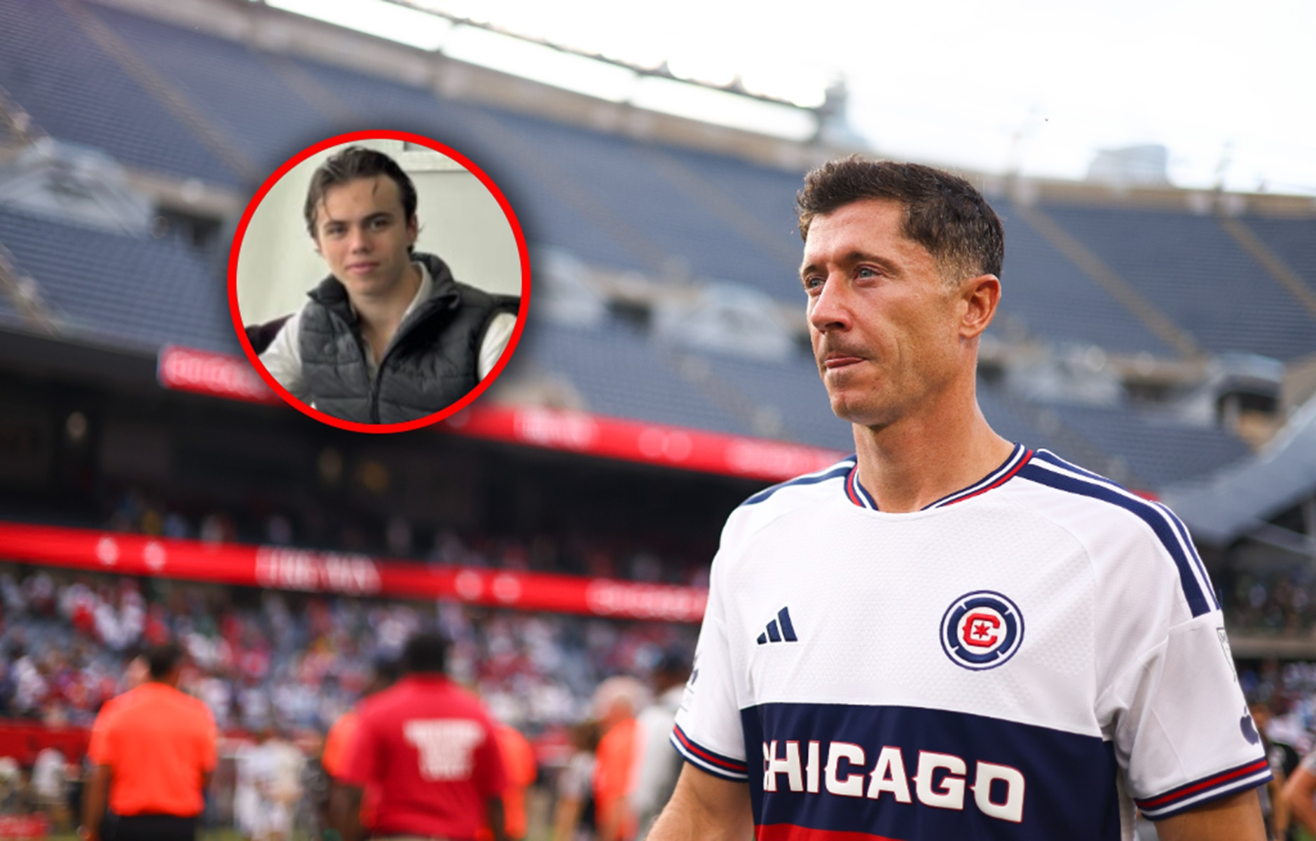 "Meksykański Haaland" zmierzył się z Lewandowskim. A potem takie słowa