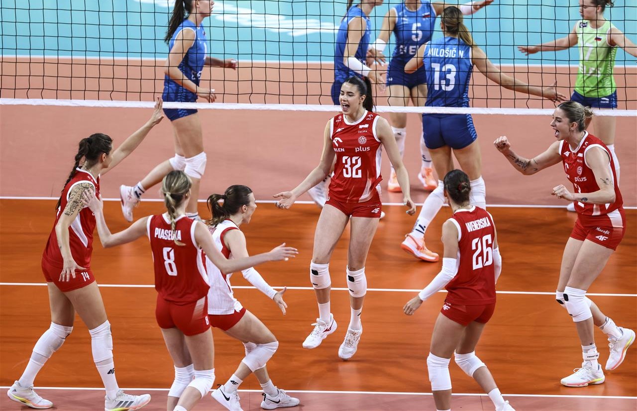 Polskie siatkarki rozbiły Słowenię 3:0 na ME — liderką Stysiak