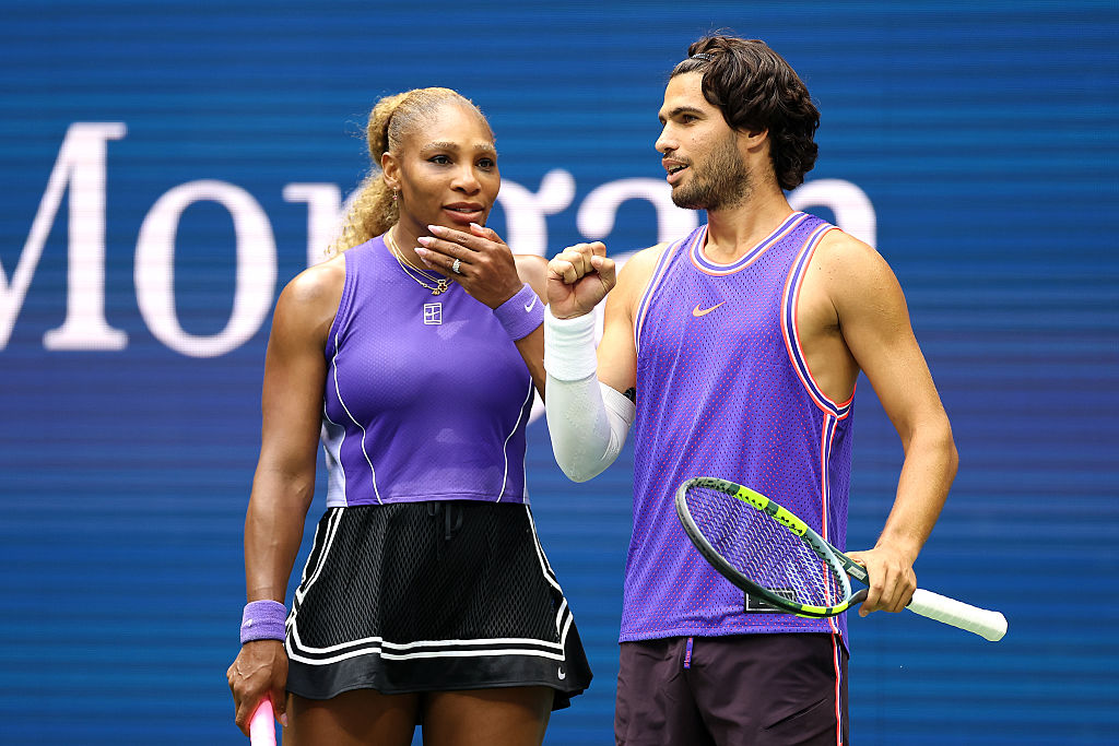 Historyczny występ. Serena Williams u boku Alcaraza