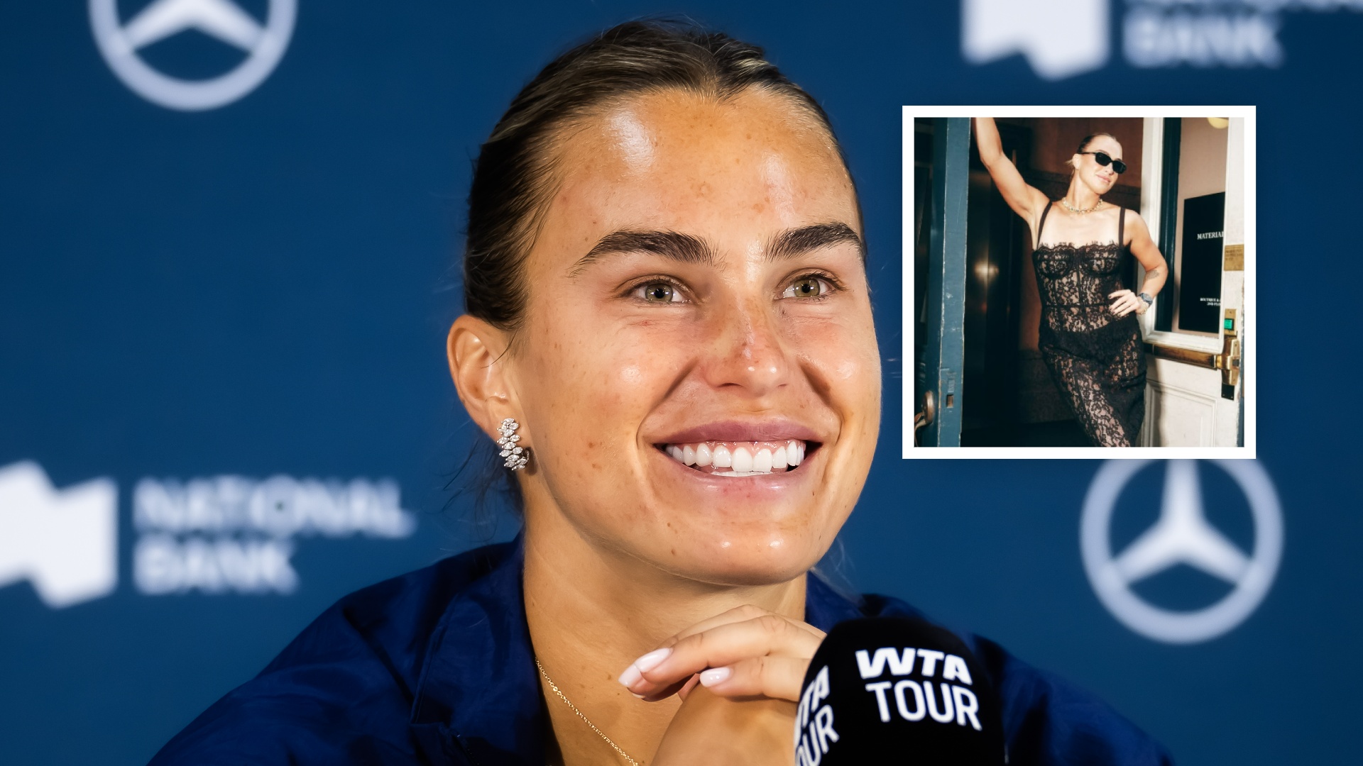 Niemal wszystko prześwitywało. Sabalenka czarowała w Nowym Jorku