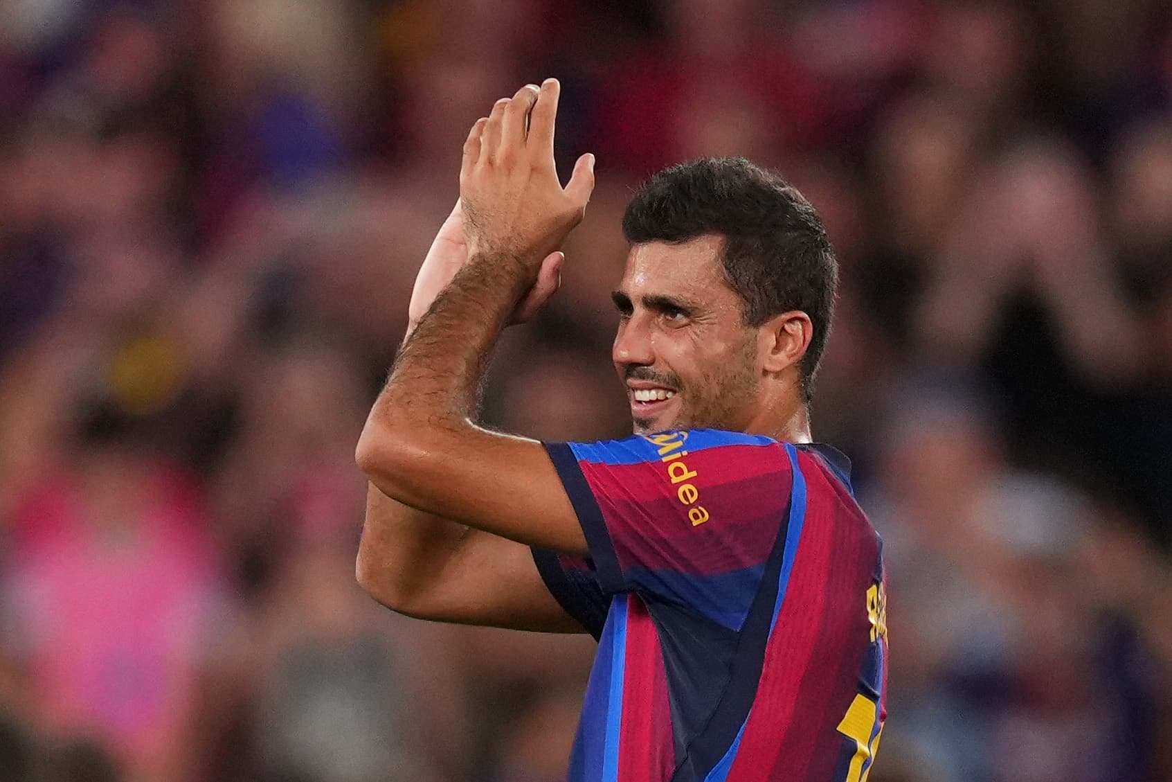 Camp Nou przywitało nową gwiazdę. "Jestem tam, gdzie chciałem być"