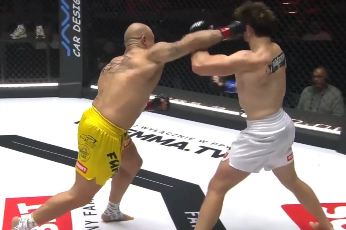 Ależ cios. Znokautował rywala na Fame MMA