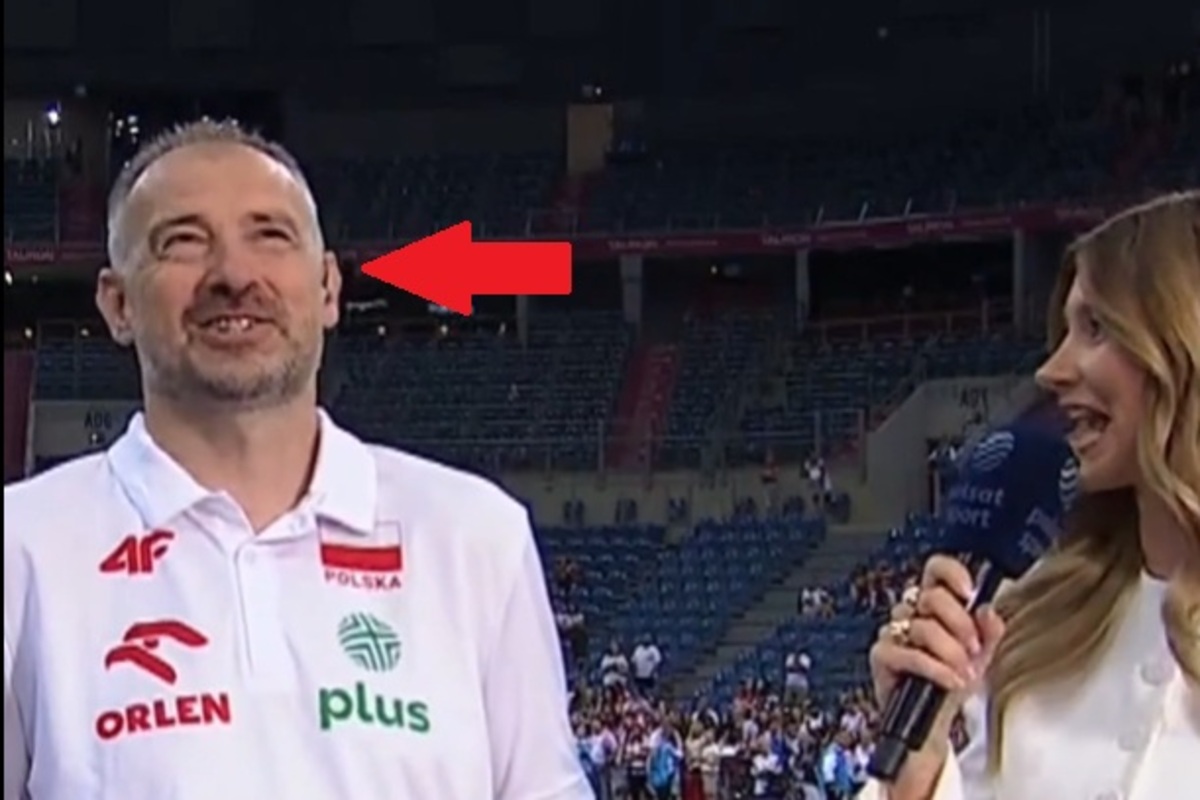 Usłyszał, jak go nazwała dziennikarka. Grbić wybuchł śmiechem