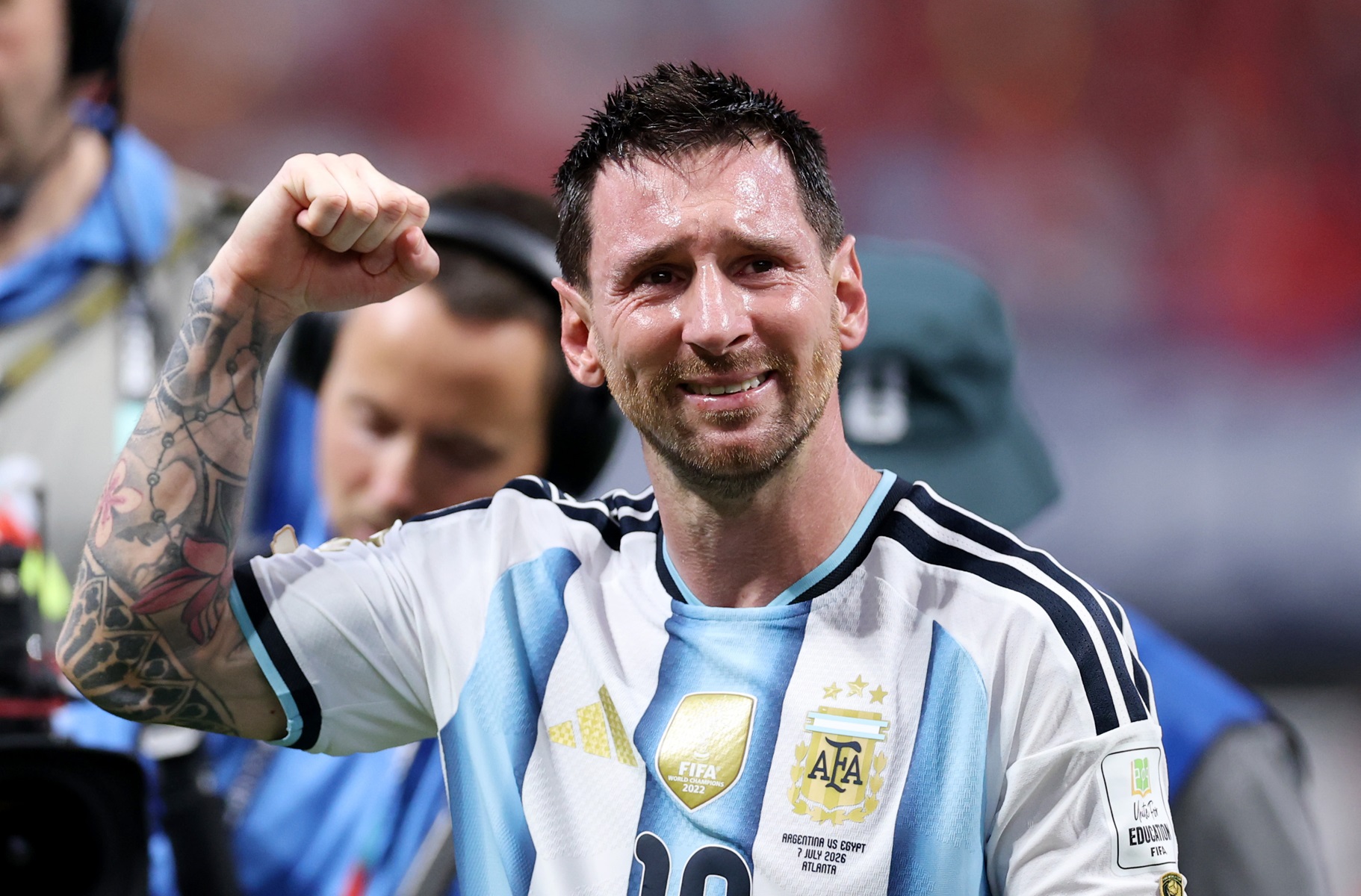 Zareagował prezydent Argentyny oraz... Paredes. Szaleństwo po wpisie Messiego