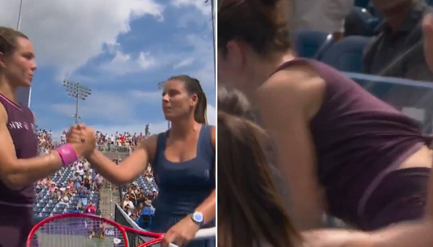 Podały sobie rękę, a potem... napad furii. Szokujące sceny w US Open