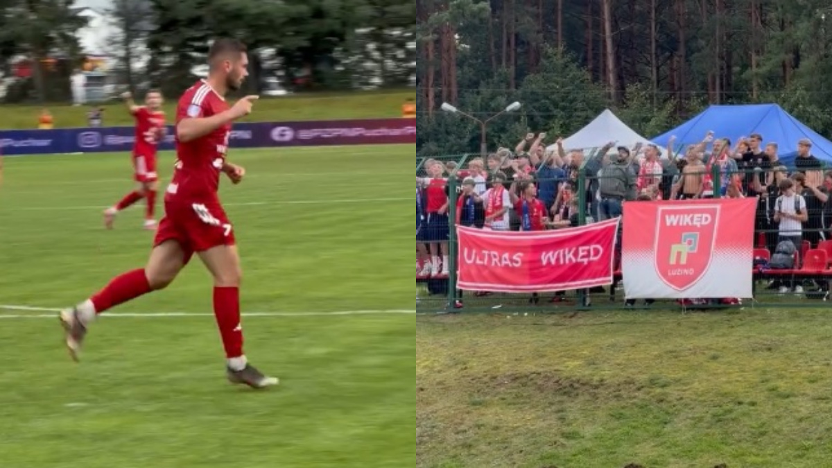 Historyczny gol Wikędu. Tłumy oszalały