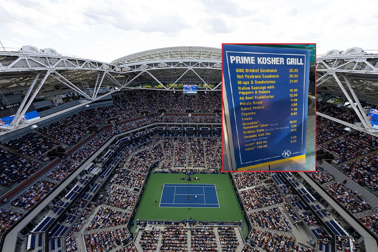 Paragony grozy? Oto ceny bufetu na US Open