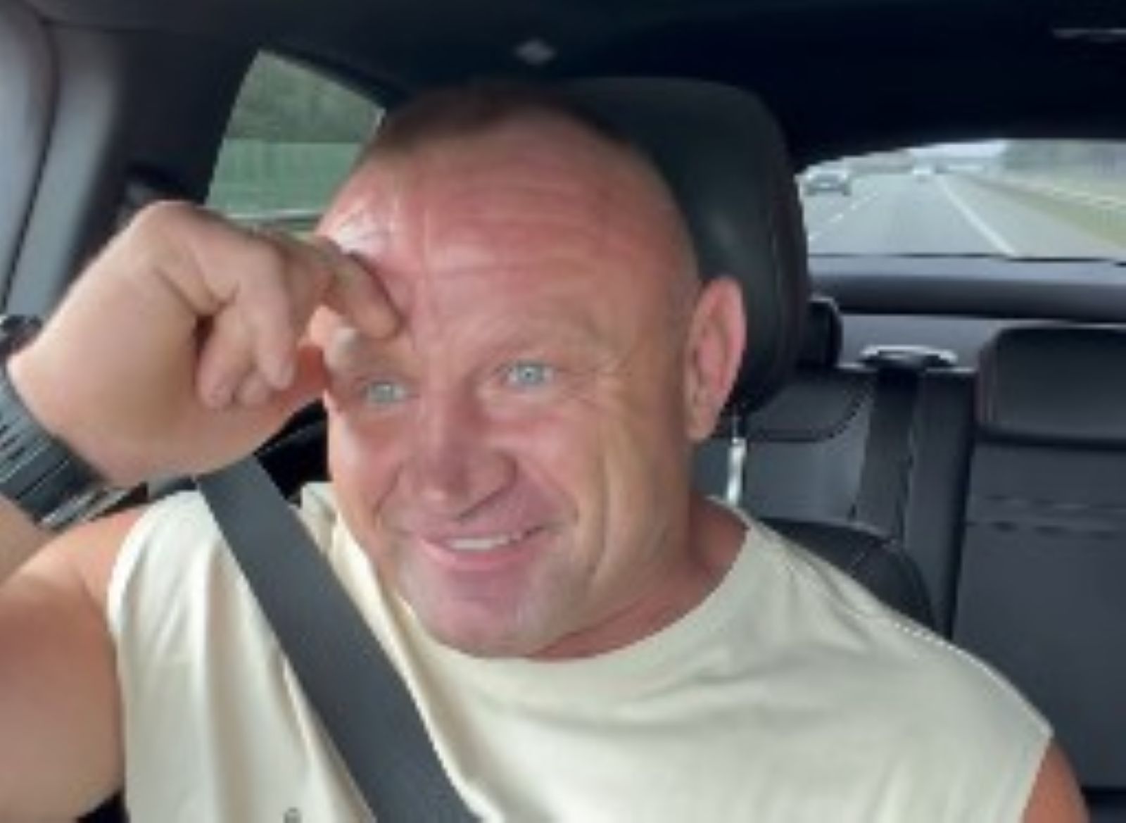 "Obciach jak nie wiem". Pudzianowski opowiedział, co zdarzyło mu się na autostradzie