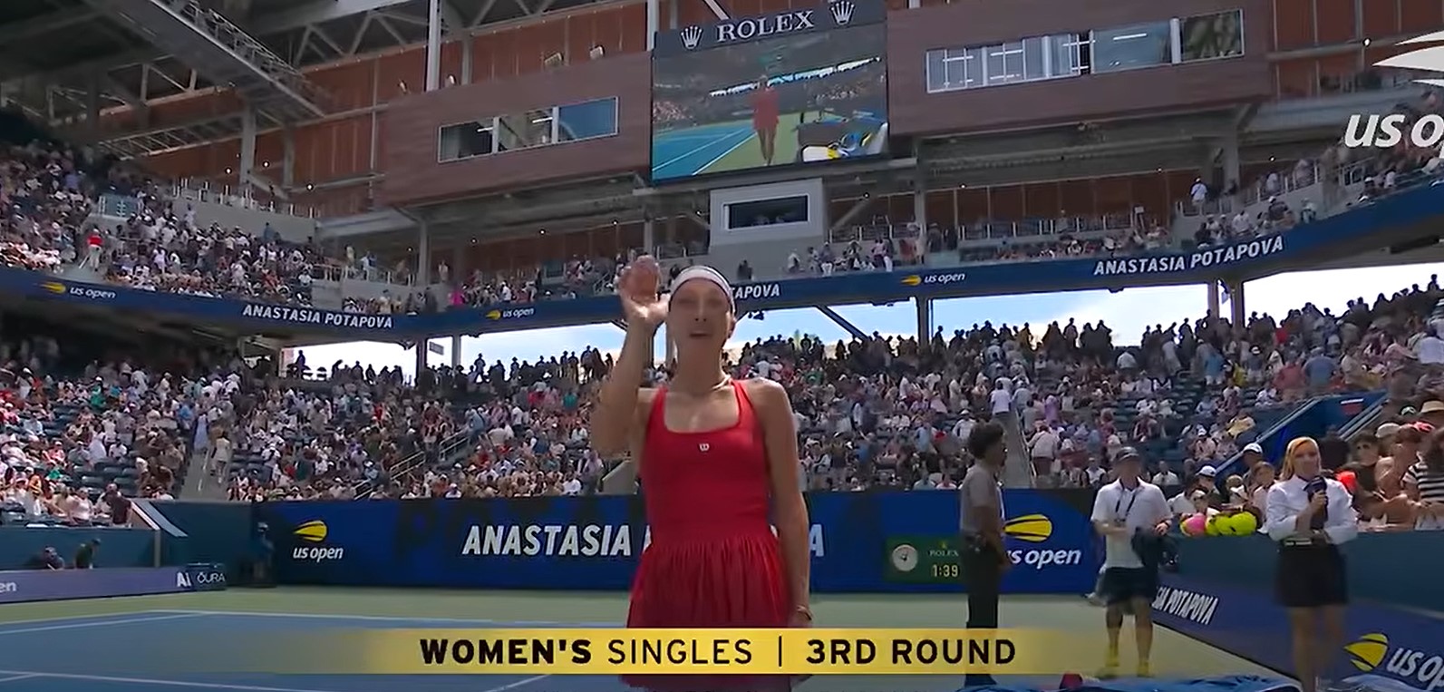 Rosjanka rozpętała burzę na US Open. "Chcecie zrobić cyrk ze wszystkiego"