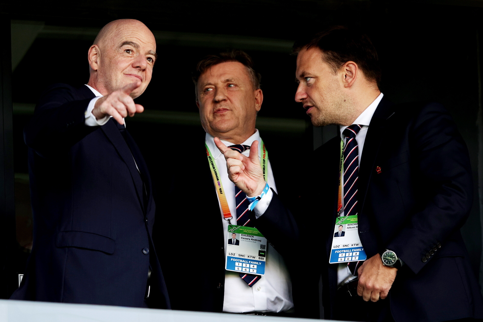 Zgrzyt podczas wizyty Infantino. Media: o to FIFA ma pretensje do Polski