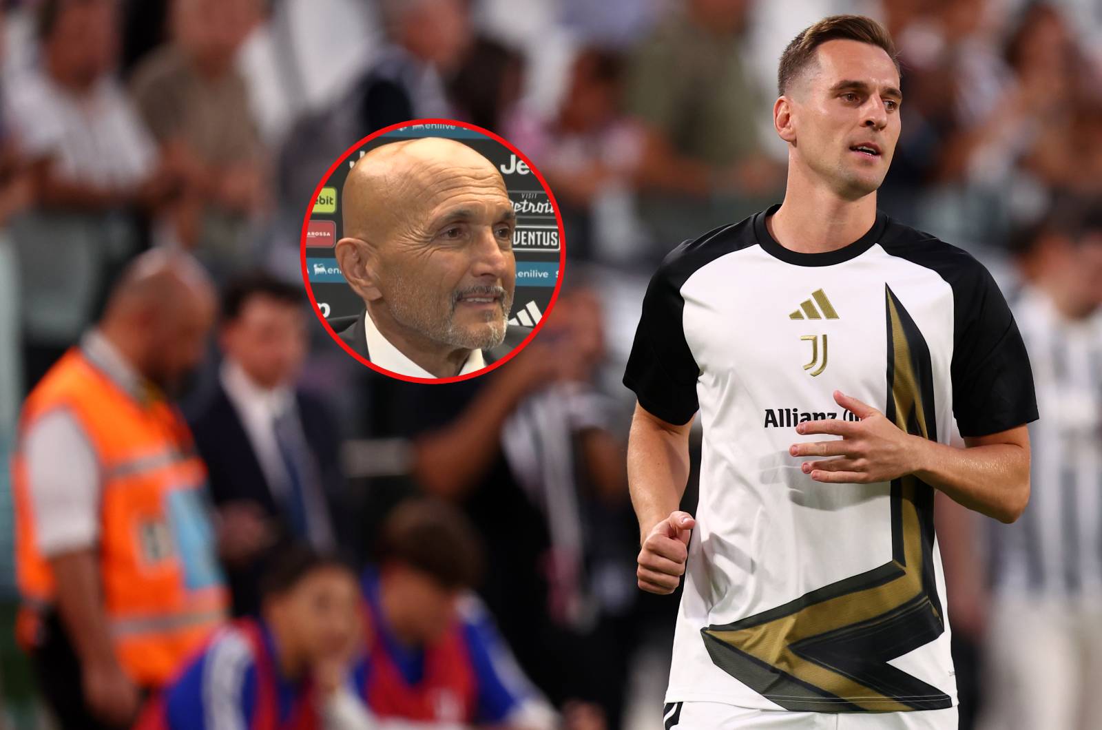 Trener wytłumaczył sytuację Milika. Dlatego wykreślił go z kadry