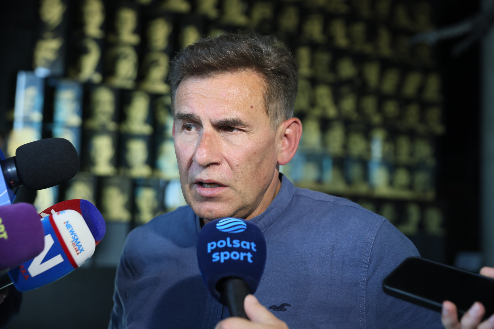 Spięcie w siedzibie PKOl. Wypalił do dziennikarza: "pan chce mnie obrazić"