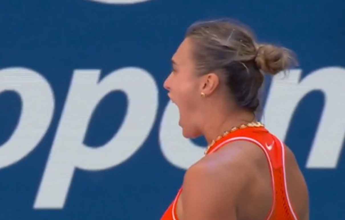 Szaleństwo na US Open. Sabalenka po meczu aż ryknęła!