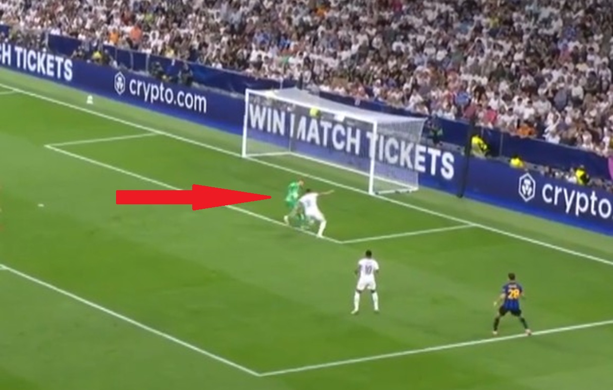 Co on wymyślił? Kompromitacja bramkarza Interu na Santiago Bernabeu