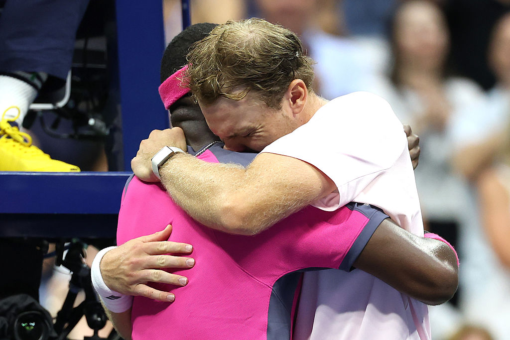 Sceny po ćwierćfinale. "Najbardziej wzruszający moment US Open"