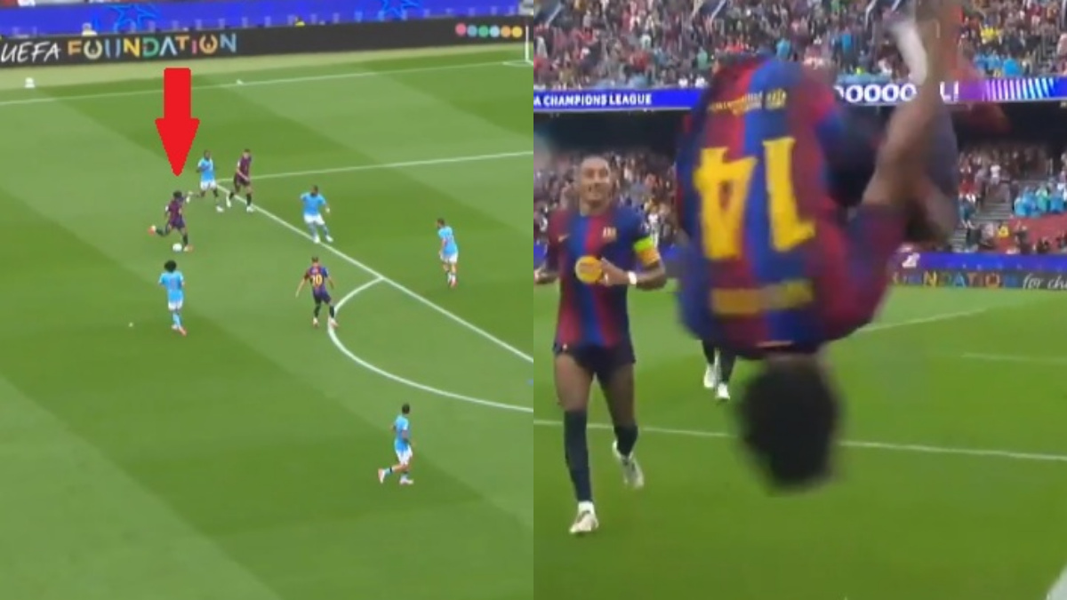 Cudowny gol, a potem taka cieszynka. Zwariowana reakcja Barcelony