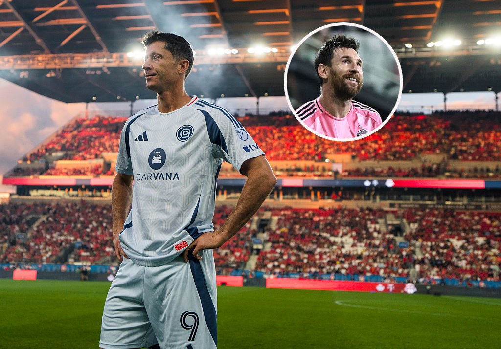 Lewandowski vs. Messi. Znamy składy na mecz Chicago Fire - Inter Miami