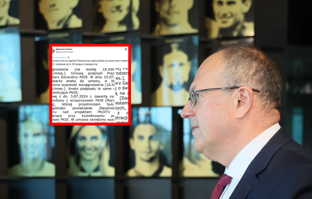 Pokazał, ile Kmita zarabiał w PKOl. "Miesięcznie"