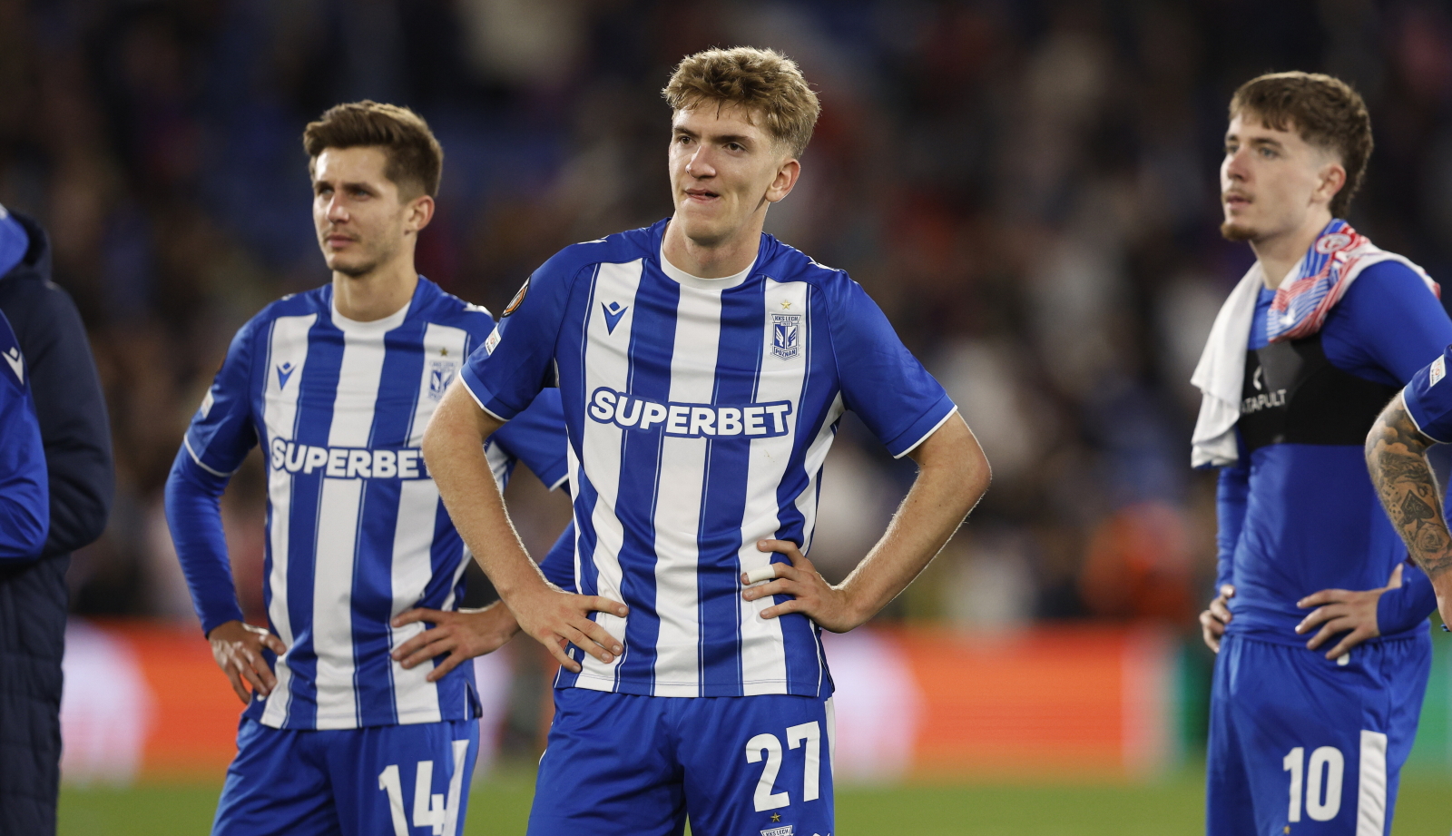 Obrońca Lecha Poznań ocenił mecz z Crystal Palace. "4:0 to za wysoki wynik"