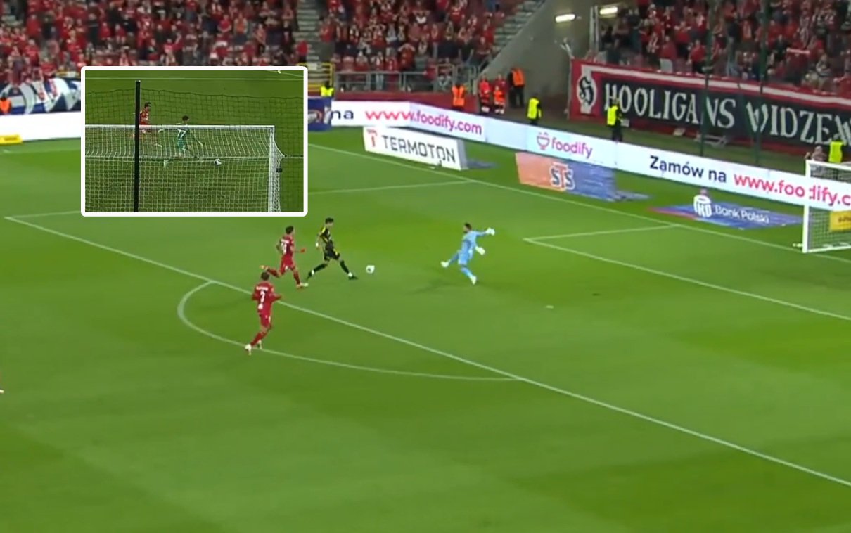Asysta bramkarza w Ekstraklasie. Co zrobili obrońcy Widzewa? [WIDEO]
