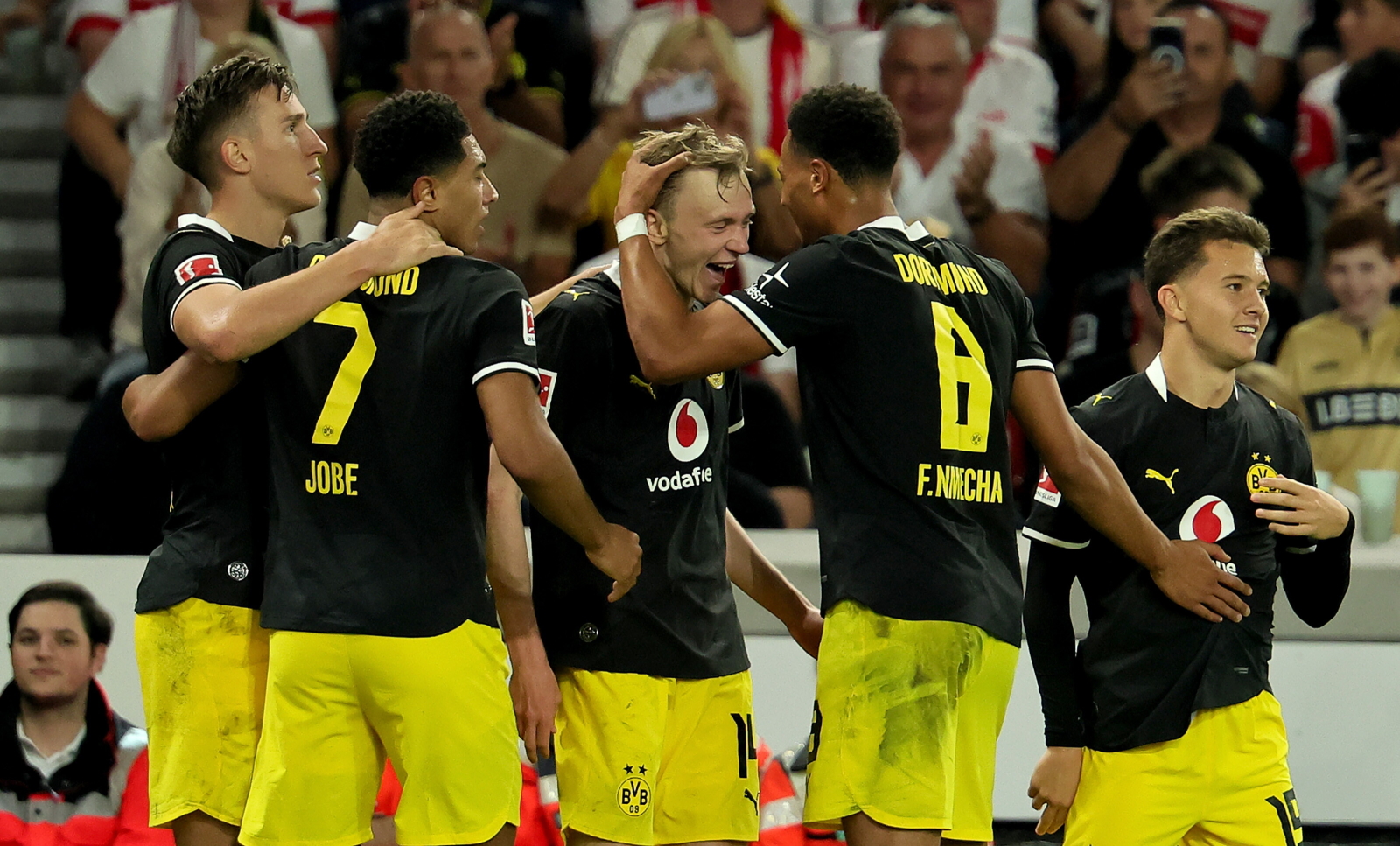 Było gorąco. Jeden gol w meczu lidera Bundesligi