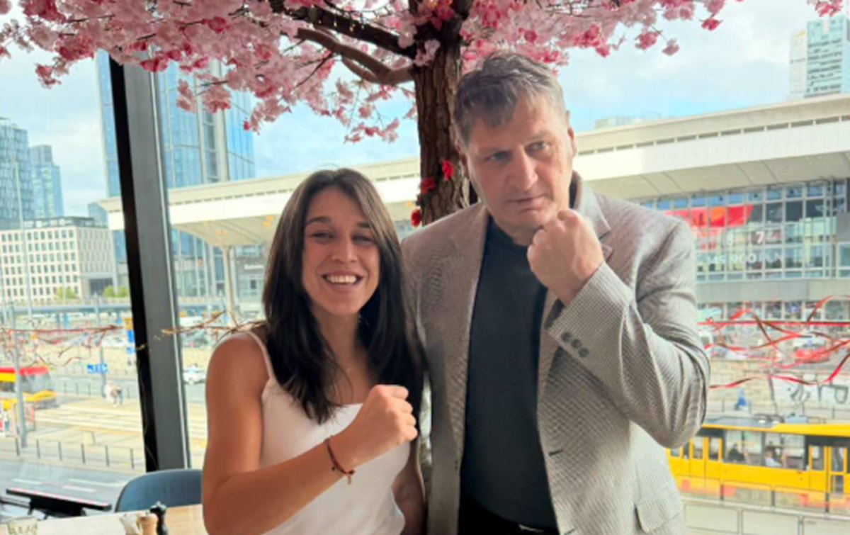 "Nasza narodowa duma". Zobacz, kogo spotkała Jędrzejczyk
