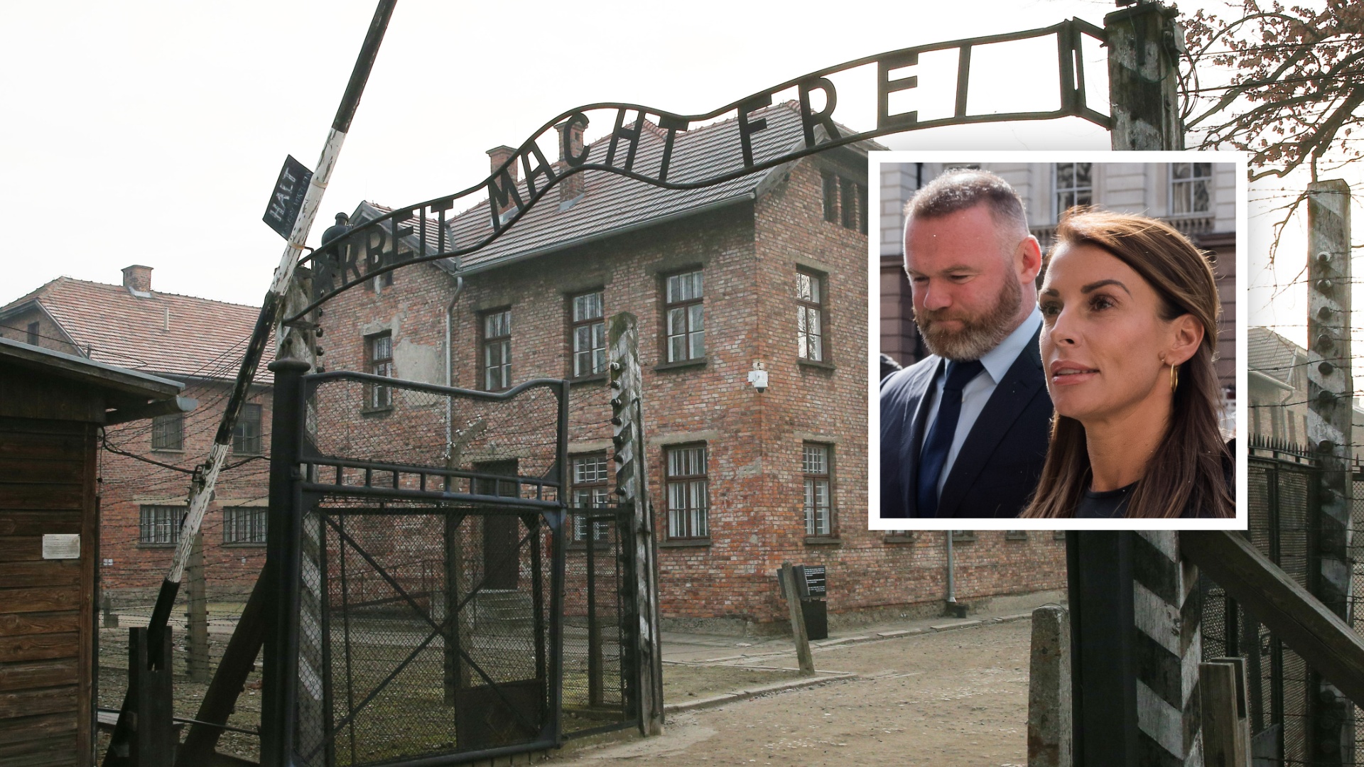 Angielski gwiazdor odwiedził Auschwitz. "Chcieliśmy się zatrzymać"