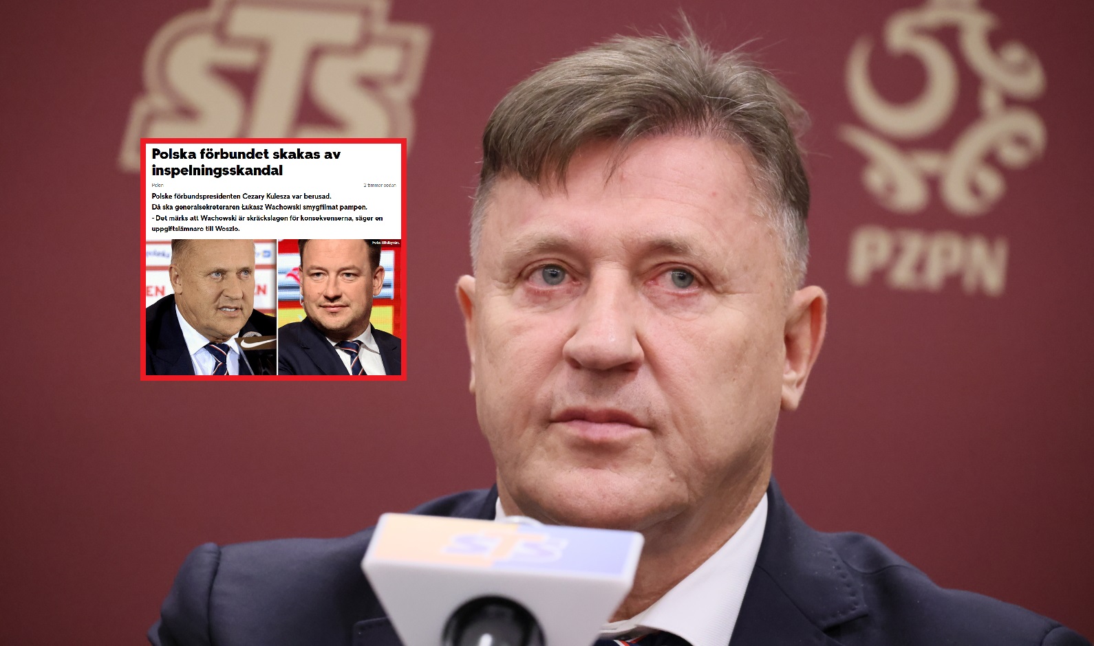 Szybko się rozeszło. Szwedzi piszą o skandalu w PZPN