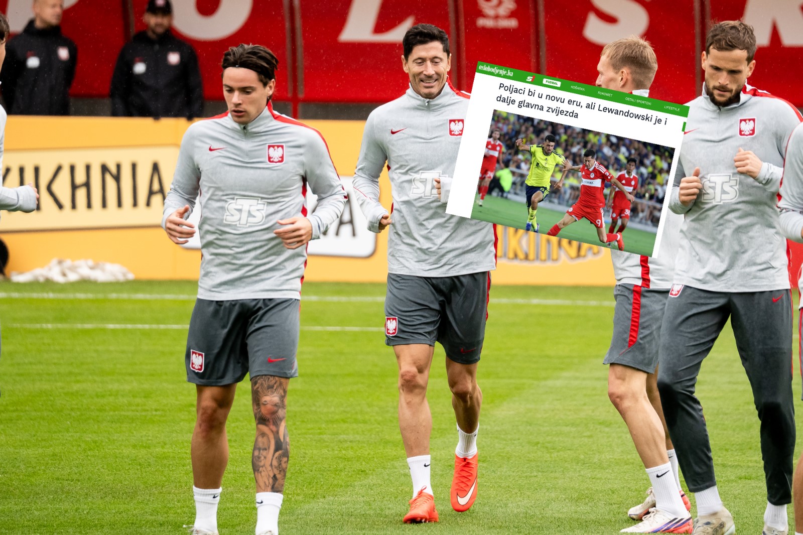 "Lewy" wciąż wzbudza strach. Oto co piszą Bośniacy o meczu z Polską