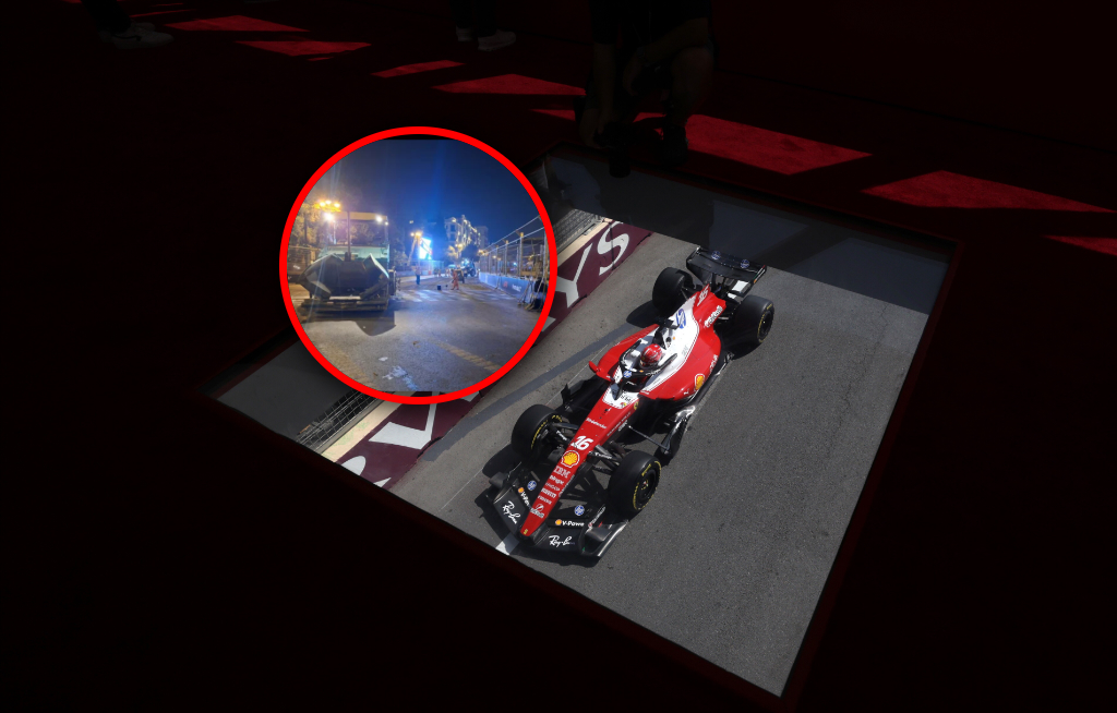 Nocna akcja w Baku. Drogowcy wymieniali asfalt na torze F1
