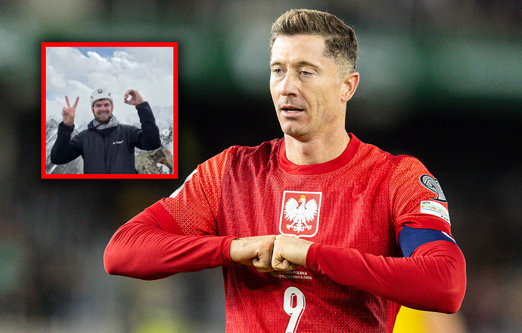 Zdobył szczyt. Nazwał go na cześć Lewandowskiego