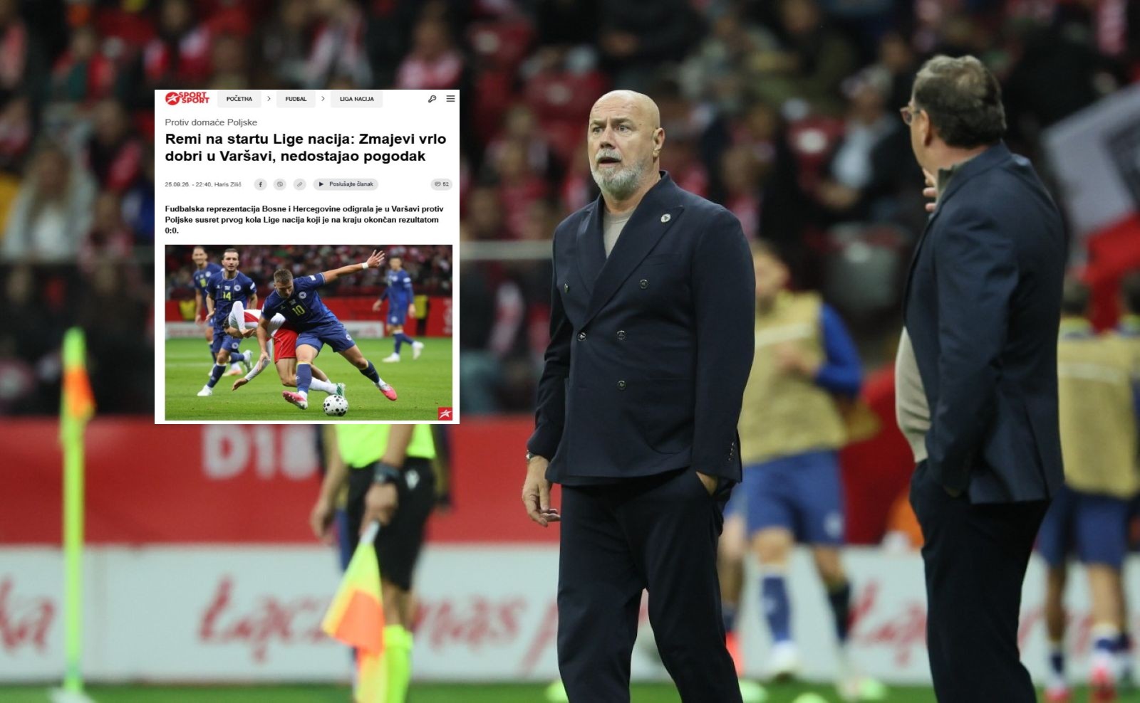 Bośniacy zachwyceni postawą w Warszawie. Wskazują bohatera