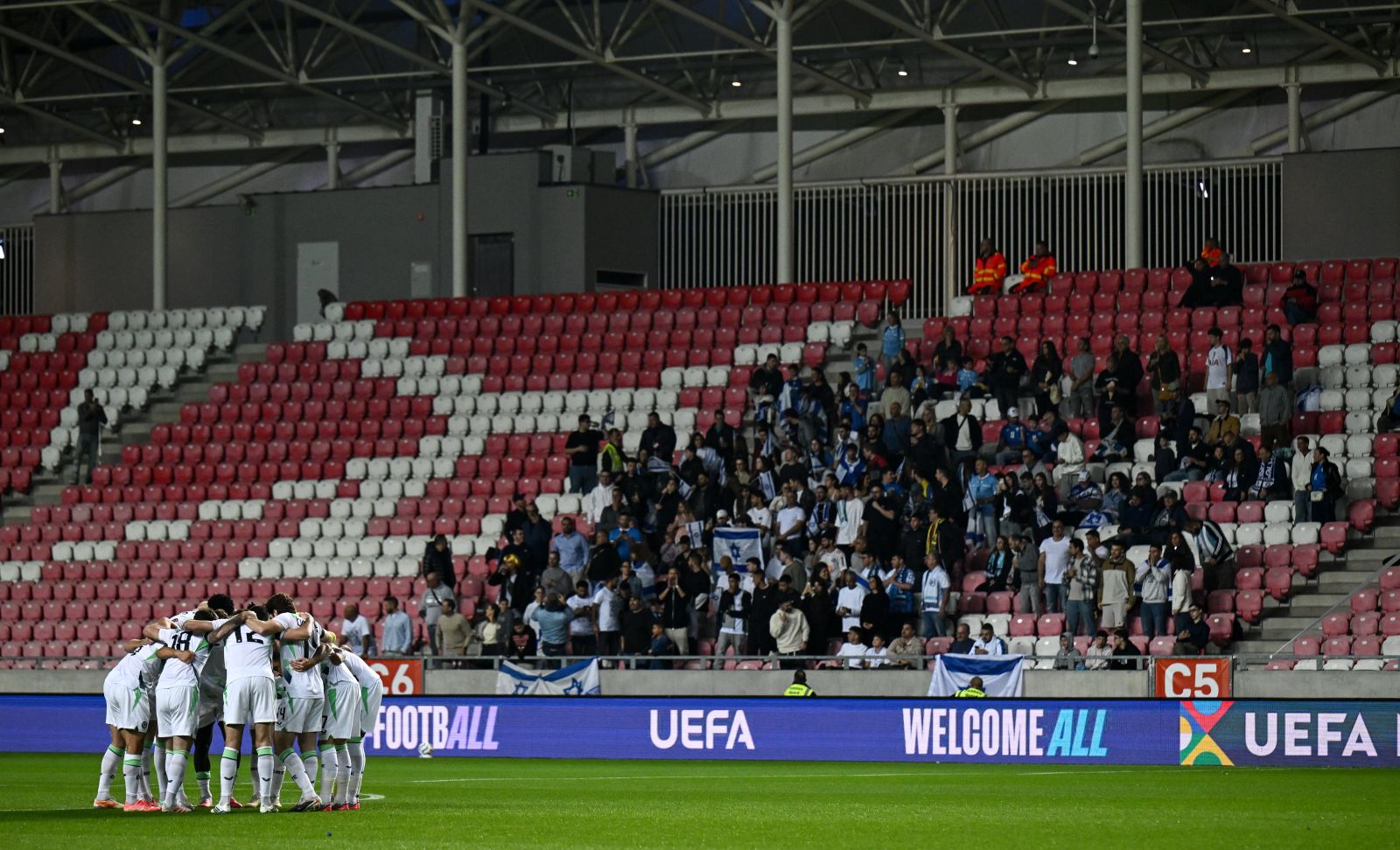 Izraelscy kibice przyszli na mecz. Tak się zachowali