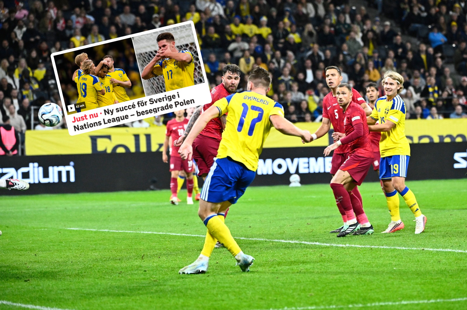 Szwedzkie media w euforii. "Muszą nas nienawidzić"