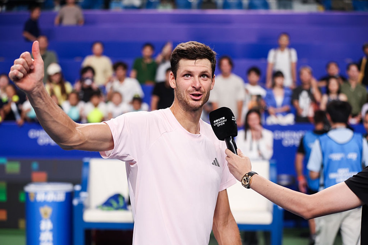 Klasa mimo porażki. Hubert Hurkacz wypowiedział się po finale w Chengdu