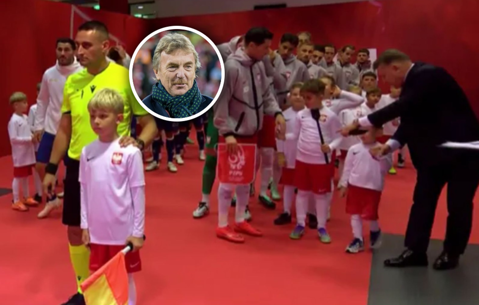 Boniek skomentował incydent z dziećmi. Padło pytanie o Lewandowskiego