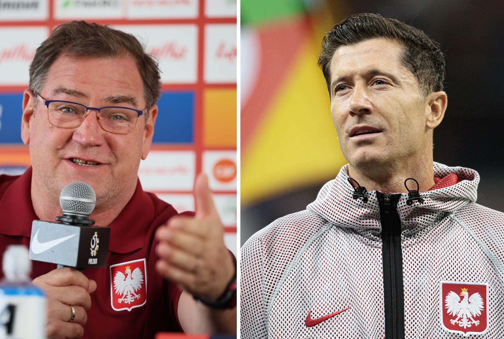 "Bardziej wyspany". Urban zdradził, co zauważył u Lewandowskiego