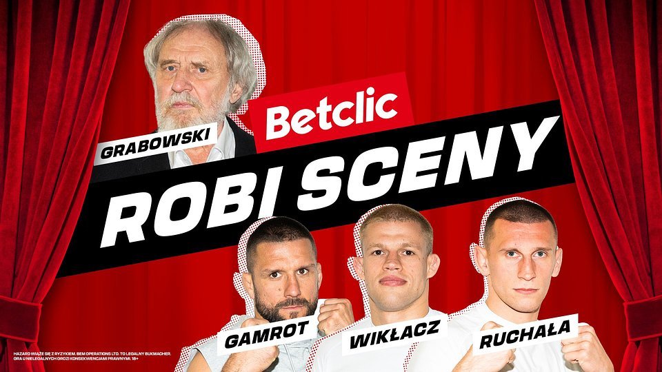 Ruchała, Wikłacz i Gamrot w roli uczniów. Grabowski w roli nauczyciela